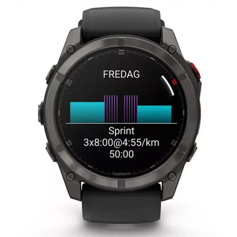 Viedpulkstenis Garmin fēnix 8 Pro AMOLED 1.4 collu 454x454 GPS Wi-Fi