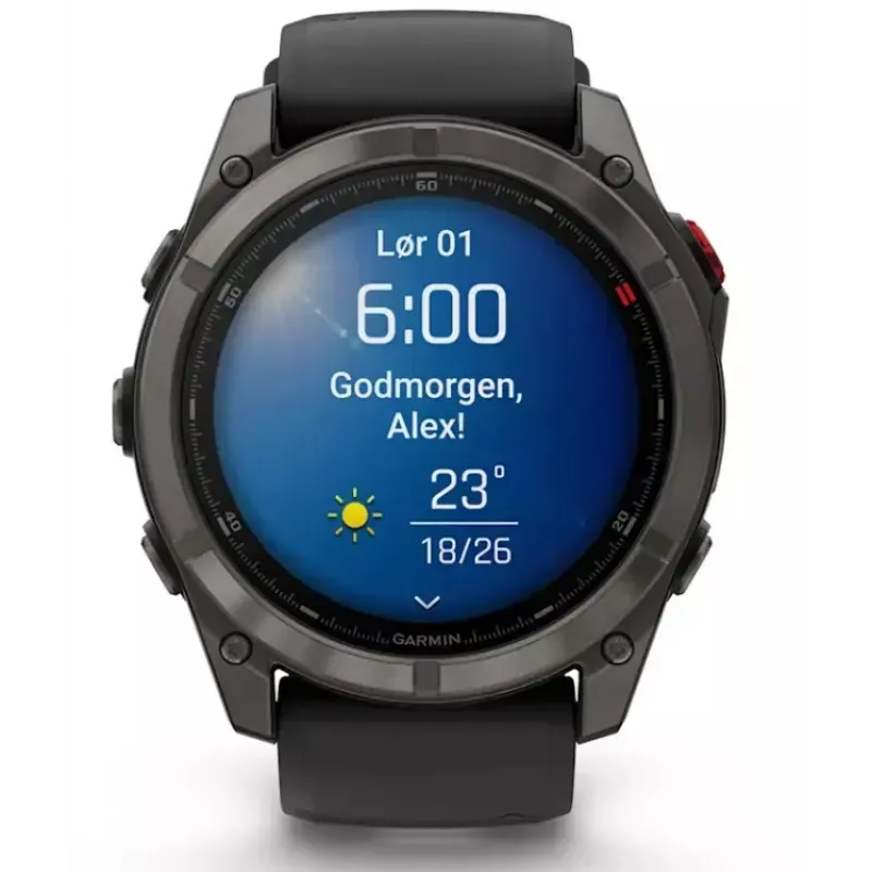 Viedpulkstenis Garmin fēnix 8 Pro AMOLED 1.4 collu 454x454 GPS Wi-Fi