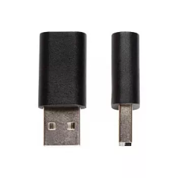 Alcasa USB-AD200 Kabeļa Adapteris USB A uz USB C Melns