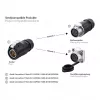 Good Connections IC01-20P303 - S1 - Strāvas kabelis (3 kontaktu) - Melns - Taisns - Metāls - Plastmasa - Zelts - Vara sakausējums