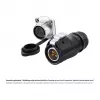 Good Connections IC01-20P303 - S1 - Strāvas kabelis (3 kontaktu) - Melns - Taisns - Metāls - Plastmasa - Zelts - Vara sakausējums