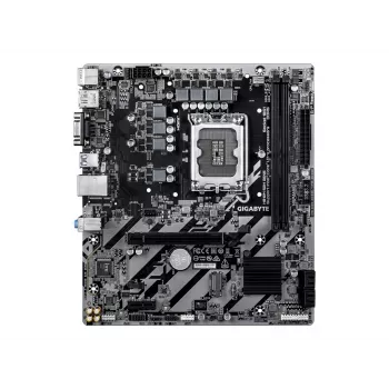 GIGABYTE H810M S2H GEN5 Micro ATX mātesplate — LGA 1851, Intel H810, 2×DIMM DDR5 līdz 6400MHz, 1×PCIe 4.0 M.2, 1GbE