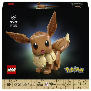 LEGO Pokémon Evoli (72151) – Būvējams kolekcionējams modelis