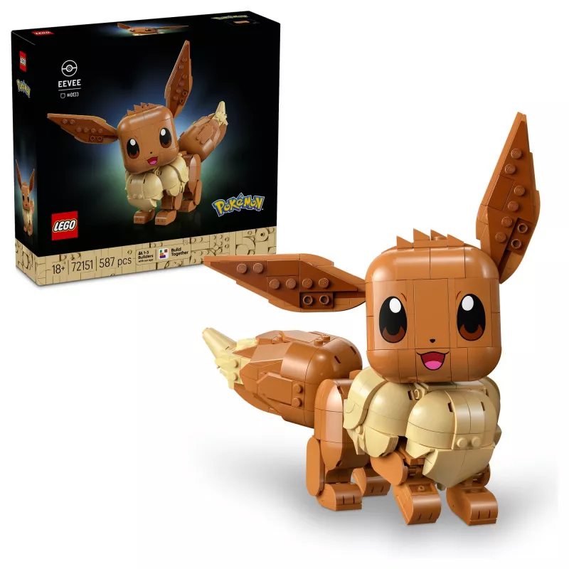 LEGO Pokémon Evoli (72151) – Būvējams kolekcionējams modelis