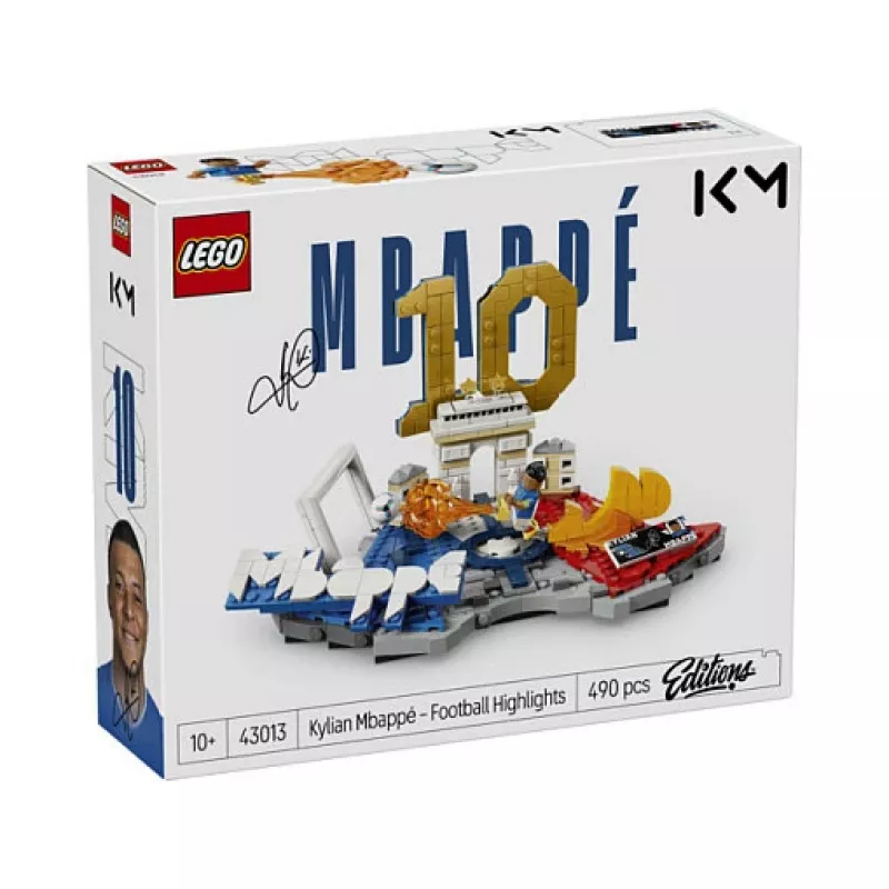 LEGO Editions Kylian Mbappé - Futbola izcilības komplekts 43013