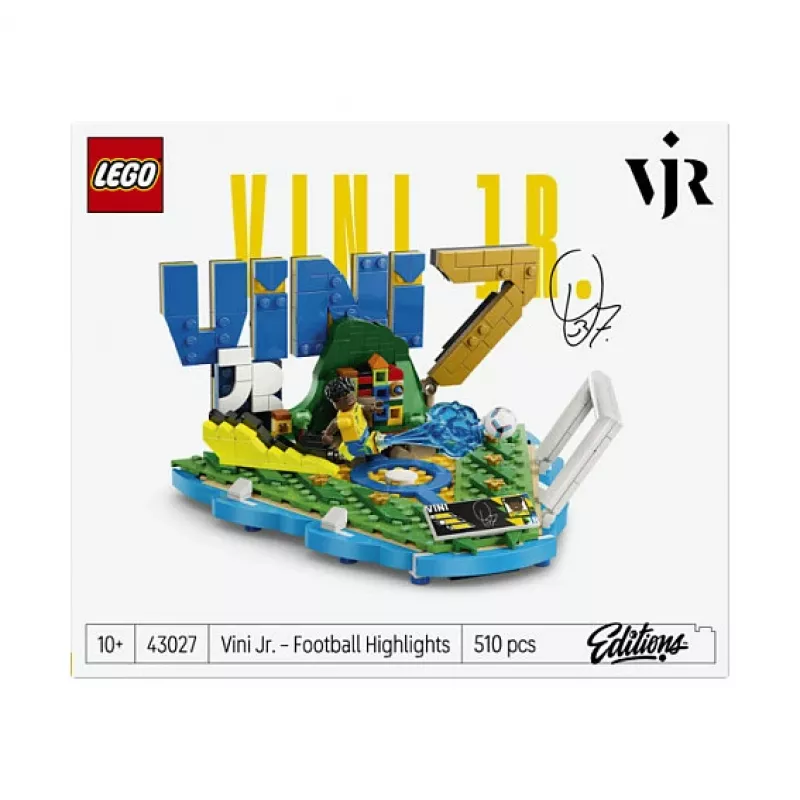 LEGO 43027 Editions Vini Jr. - Futbola izcelšanās