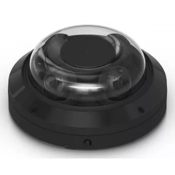 IP novērošanas kamera UBIQUITI AI Multi Sensor 4 — kupols, griestu montāža, 3840×2160, 360° skata leņķis, vadu, melna