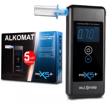 Breathalyzer Pro x-5+ ar 5 gadu garantiju