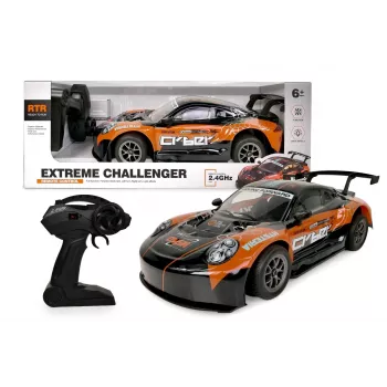 Vadāmā automašīna Artyk Car R/C oranža – bateriju darbināma rotaļlieta