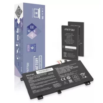 Akumulators MITSU B31N1726 ASUS FX504 FX505 FX80G 3900mAh 44Wh 11.4V