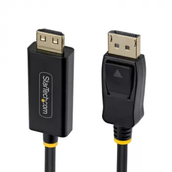 3M-DP-HDMI-4K60-GR 3 m aktīvs DP–HDMI adaptera kabelis ar satvērēju
