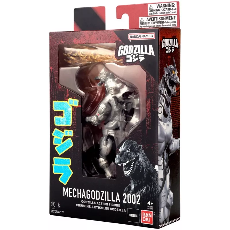 Bandai Mecha Godzilla 2002 darbības figūra — kolekcionējama artikulēta rotaļlieta, modelis 92342