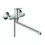 Hansgrohe Logis vienas sviras vannas maisītājs ar garu snīpi 71402000