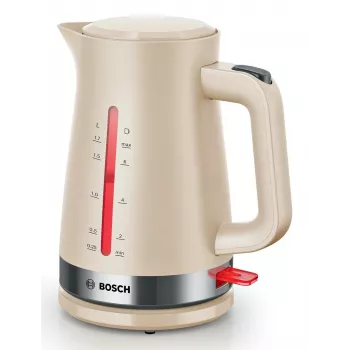 Bosch MyMoment elektriskā tējkanna 1.7 L 2400 W Krēmkrāsas
