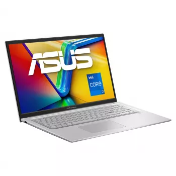 ASUS Vivobook 17 X1704VA-AU918W Klēpjdators, 17,3 collu Full HD, Intel Core 7 150U, 16GB RAM, 1TB SSD, Windows 11 Home, Sudraba