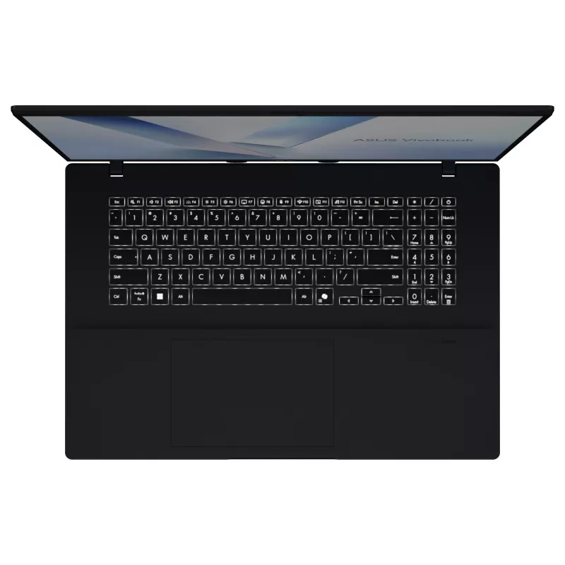 ASUS Vivobook 18 M1807GA-S8085W Klēpjdators, 18 collu WUXGA, AMD Ryzen AI 7 445, 16GB RAM, 1TB SSD, Windows 11 Home, Zils