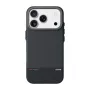 Mobilā telefona maciņš Zagg International LAUT KEV PROTECT iPhone 17 Pro Max, aramīds, 6.9 collu (17.5 cm), melns, galda statīvs