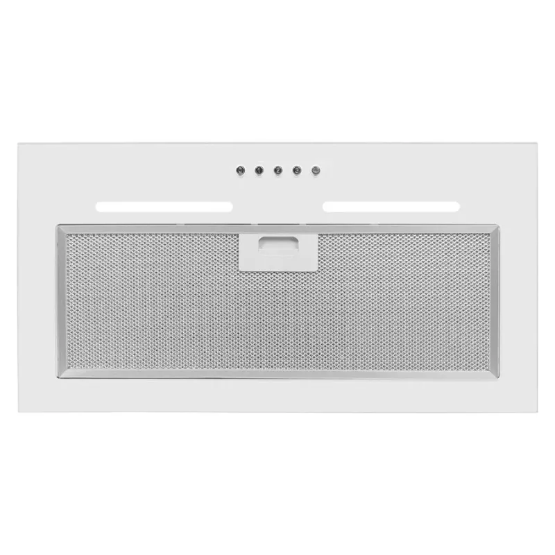 Iebūvējamā tvaika nosūcēja nosūcējs MPM MPM-45-OW-06/W — 450 mm, 645 m³/h, 3 ātrumi, alumīnija tauku filtrs, balts