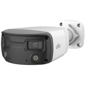 IP kamera Uniview IPC2K28SE-ADF40KMC-WL-I0, 2x 4 MP, 180° panorāmas, 4 mm, PoE, IP67