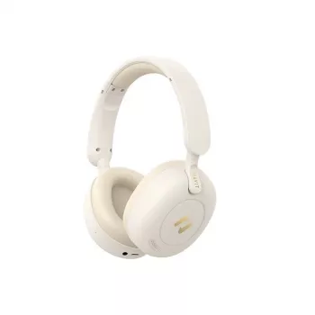 Bezvadu Bluetooth austiņas HAVIT H655BT PRO — Over-ear, bēšā krāsā