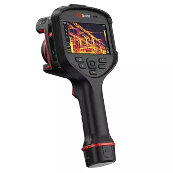 H4 termālā kamera, 480x360 IR, 30Hz, skata lauks 25°x19°, 4,3 inch skārienekrāns LCD, lāzers, 64GB, Wi-Fi, Bluetooth, 8MP, akumulators