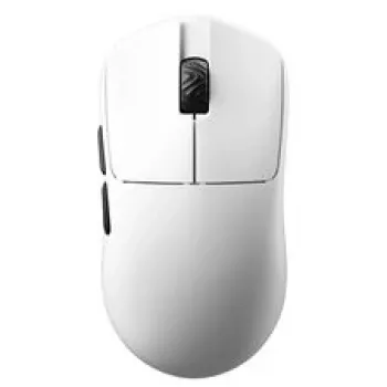 Bezvadu spēļu pele Scyrox V6 — 8000 Hz polling, 8K dongle, Kailh optiskie slēdži, balta