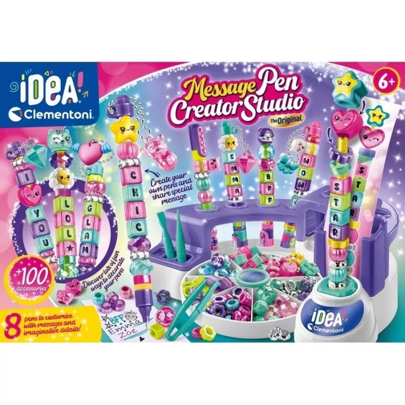 Clementoni Idea Art - Lodīšu pildspalvu fabrika ar vēstījumu