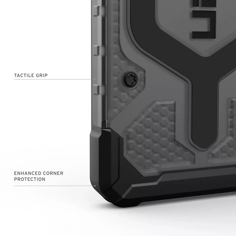 UAG Urban Armor Gear Pathfinder Maciņš ar Magnētu Moduli | Samsung Galaxy S26 | pelnu (pelēks caurspīdīgs)/Melns | 214528113140