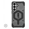 UAG Urban Armor Gear Pathfinder Maciņš ar Magnētu Moduli | Samsung Galaxy S26 | pelnu (pelēks caurspīdīgs)/Melns | 214528113140