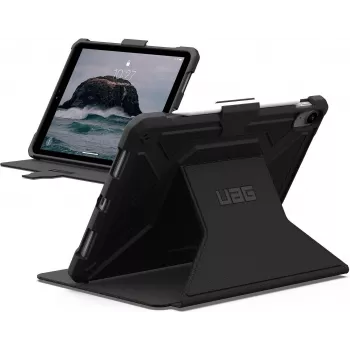 UAG Urban Armor Gear Metropolis Tactical ARMR Maciņš | Apple iPad 11 inch (2025) / iPad 10,9 inch (2022) | melns