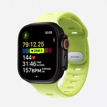 NOMAD Tempo Band – siksniņa Apple Watch 49mm no FKM (lumen)