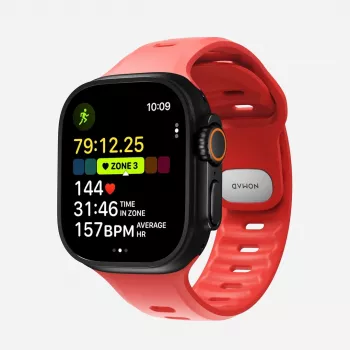 NOMAD Tempo Band – siksniņa Apple Watch 49mm ar FKM (crush)