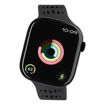 Decoded Silicone Ares O Siksniņa - Silikona siksniņa Apple Watch 40/42 mm (melna)