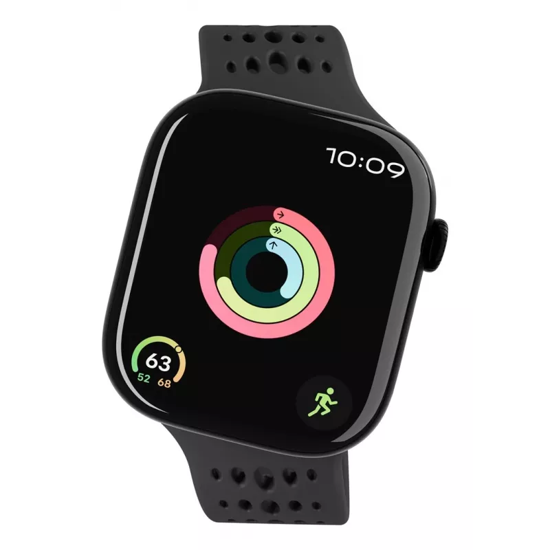 Decoded Silicone Ares O Siksniņa - Silikona siksniņa Apple Watch 40/42 mm (melna)