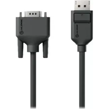 Alogic EL2DPVGA-02 Elements Series kabelis – DisplayPort uz VGA, 2 m, vīriešu–vīriešu