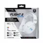 Bezvadu spēļu austiņas KINGSTON HyperX Cloud Flight 2 ar USB-C un Bluetooth, balta