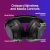 Bezvadu spēļu austiņas KINGSTON HyperX Cloud Flight 2 ar USB-C un Bluetooth, balta