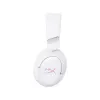 Bezvadu spēļu austiņas KINGSTON HyperX Cloud Flight 2 ar USB-C un Bluetooth, balta