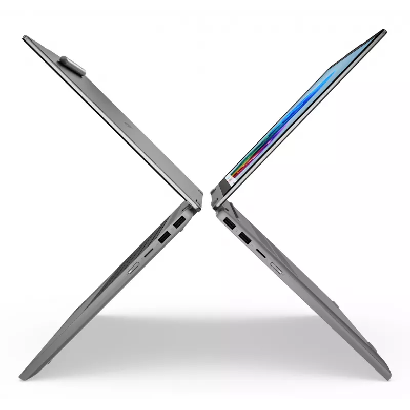 Lenovo IdeaPad 5 2-in-1 15AGP11 Copilot+ PC AMD Ryzen™ AI 5 430 Hibrids (2-in-1) 38.9 cm (15.3 collu) Skārienjutīgs WUXGA 16 GB DDR5-SDRAM 512 GB SSD Wi-Fi 7 (802.11be) Windows 11 Home German Grey