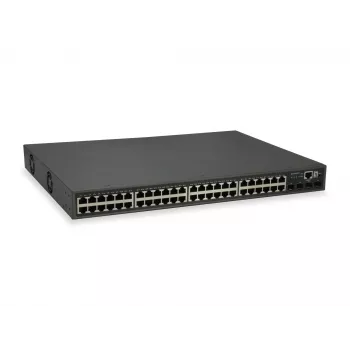 LevelOne GTP-5271 52-Portu L3 Lite Pārvaldāms Gigabit PoE Slēdzis, 4 x 10GbE SFP+, 48 PoE Porti, 400W PoE Budžets