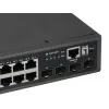 LevelOne GTP-5271 52-Portu L3 Lite Pārvaldāms Gigabit PoE Slēdzis, 4 x 10GbE SFP+, 48 PoE Porti, 400W PoE Budžets