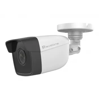 LevelOne GEMINI FCS-5201 fiksētas pozīcijas IP kamera, 2 MP, H.265, PoE, IR LED, iekštelpām/ārā