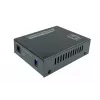 LevelOne GVT-2014 RJ45–SC Gigabitu Mediju Pārveidotājs, PoE PSE, Vienmoda Šķiedra, 20 km