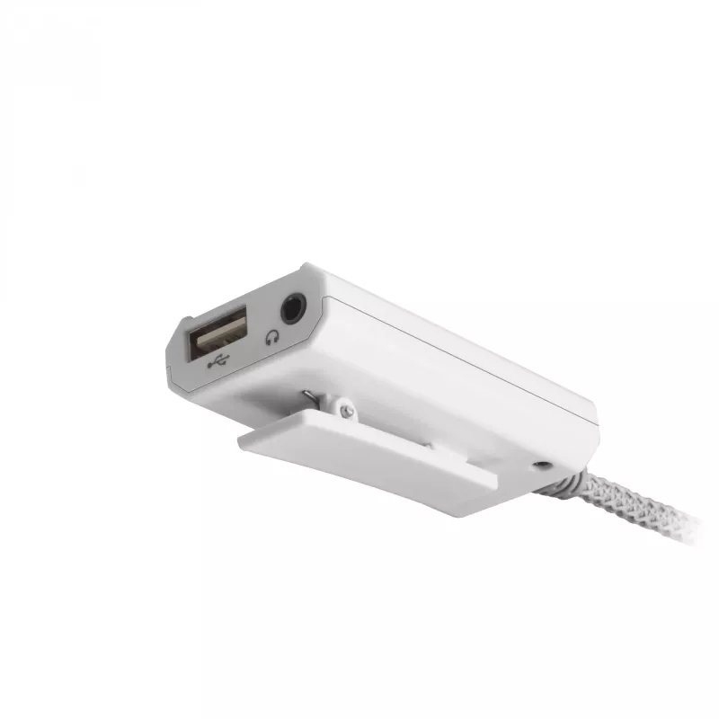 Audio karte Mars Gaming MSC2W 7.1 USB balta 3.5mm
