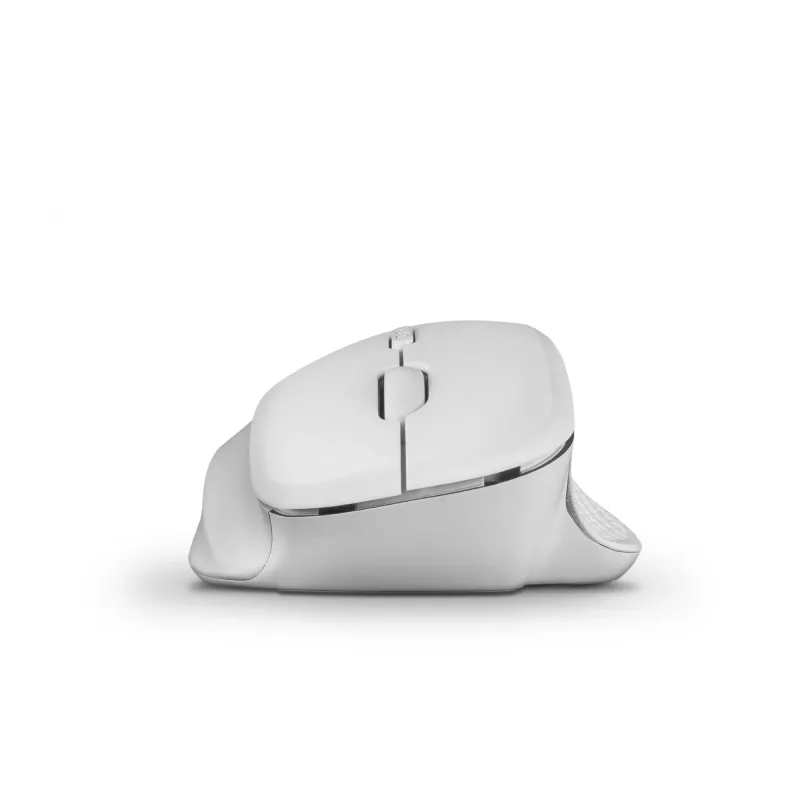 Mars Gaming MMWERGO Bezvadu Ergonomiska Pele Balta, Labā Rokai, Mehāniska, RF Bezvadu, 3200 DPI, Balta