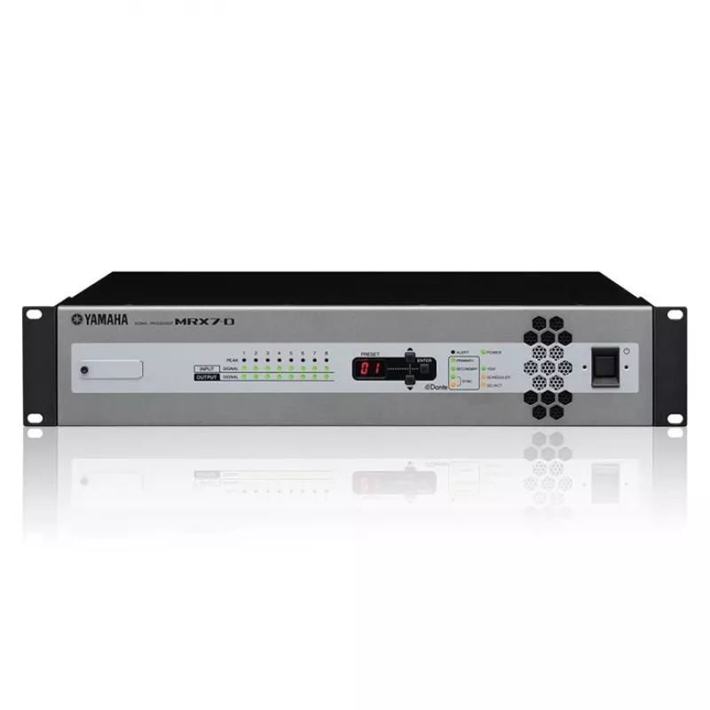 Yamaha MRX7-D AV procesors Melns, Sudraba ar LCD displeju