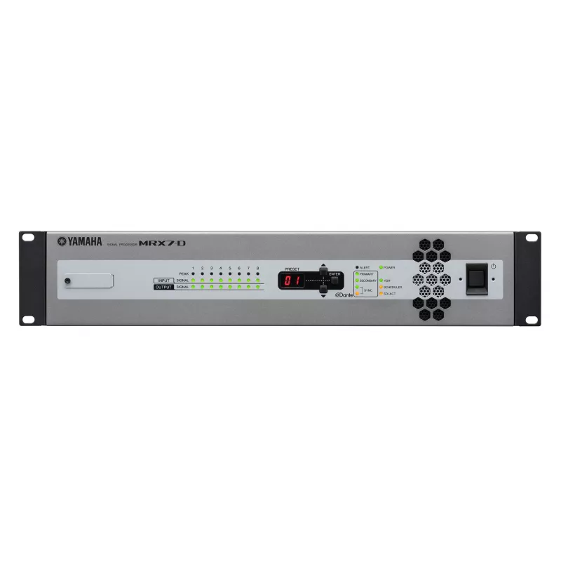 Yamaha MRX7-D AV procesors Melns, Sudraba ar LCD displeju