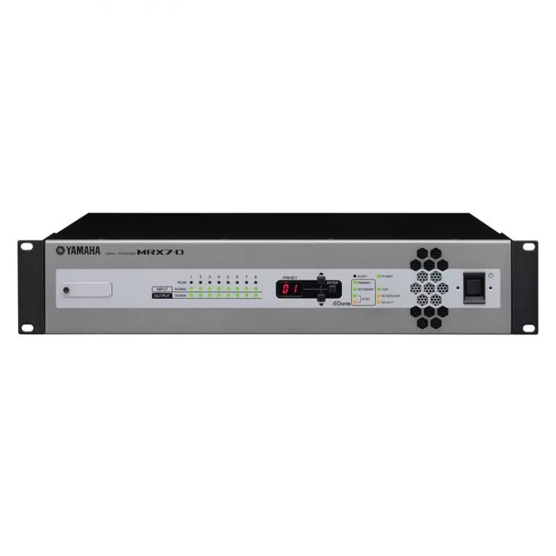 Yamaha MRX7-D AV procesors Melns, Sudraba ar LCD displeju