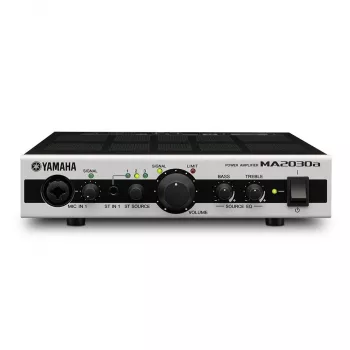 Yamaha MA2030A audio pastiprinātājs 2.0 kanāli PA sistēmai Melns