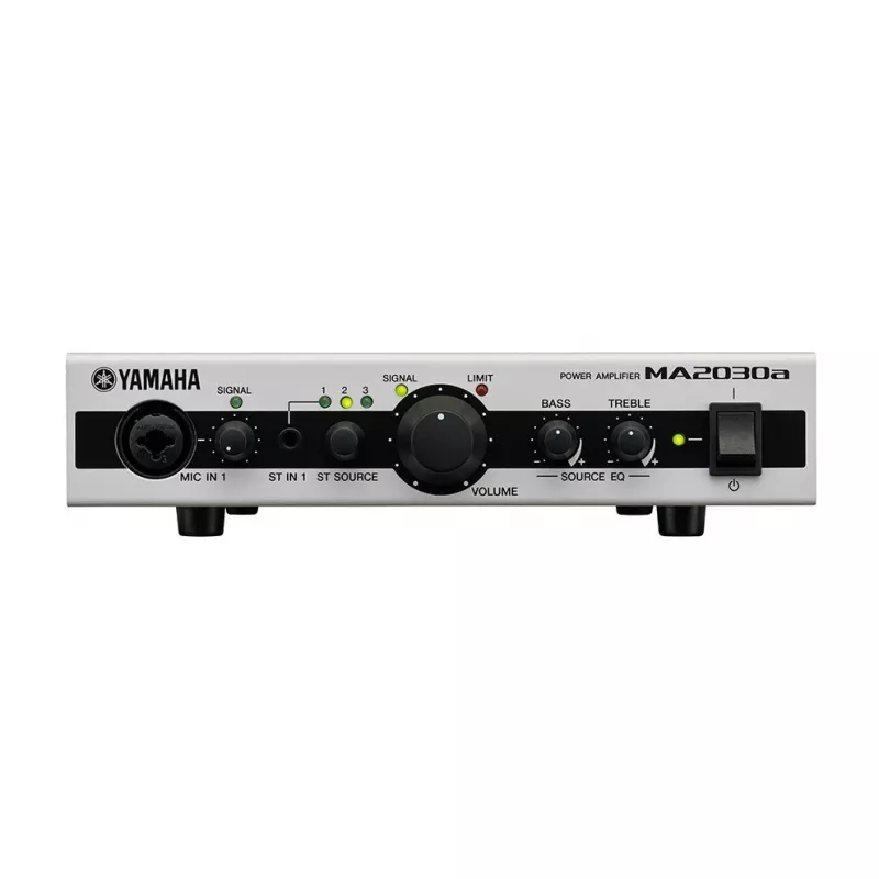 Yamaha MA2030A audio pastiprinātājs 2.0 kanāli PA sistēmai Melns